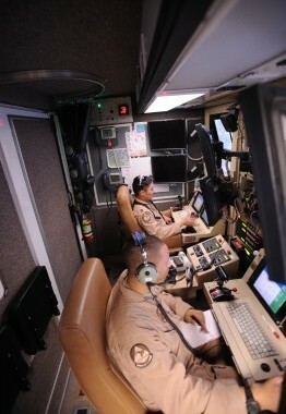 A sala de controle que comandou ataques na operação Endurign Freedom A sala de controle que comandou ataques na operação Endurign Freedom