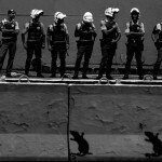 Foto: Daniel Kfouri. Arte urbana de Esqueleto Coletivo