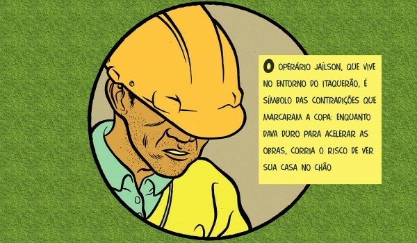 A história de Jaílson, um operário da Copa