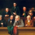 The Jury pot John Morgan, 1861, exposta em Londres