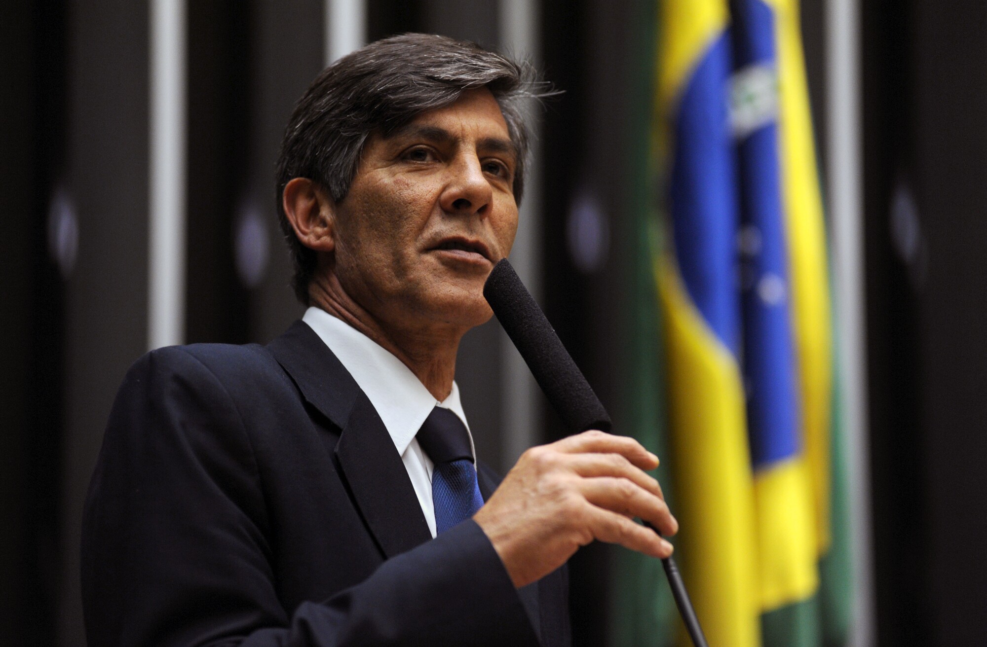 O deputado federal Fernando Marroni (PT-RS), em discurso na Câmara.