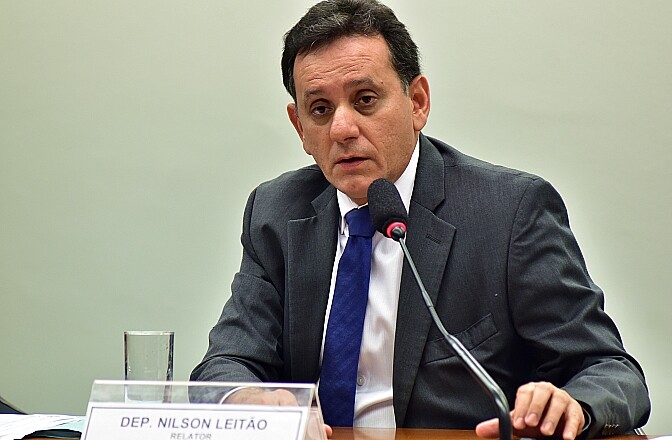 O relator da CPI, Nilson Leitão (PSDB-MT) é investigado pelo STF.