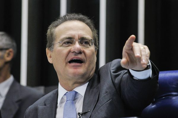 O presidente do Congresso, Renan Calheiros (PMDB-AL)