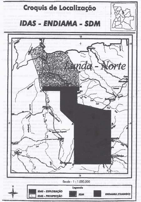 Mapa Lunda Norte
