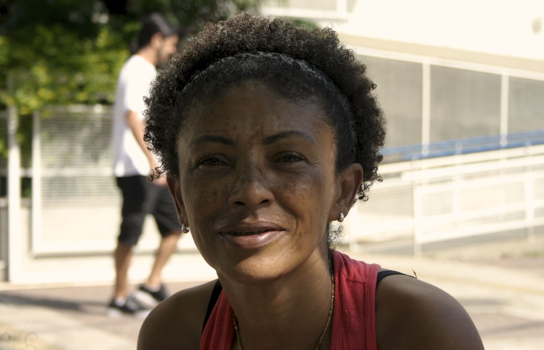 Rita Smith, ex-doente de tuberculose e ex-agente comunitária na Rocinha que ainda morra por lá, mas saiu do