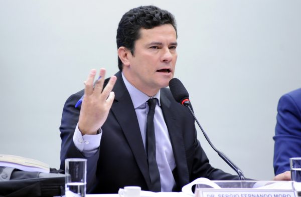 O juiz Sérgio Moro, que participou de audiência pública sobre projeto contra corrupção