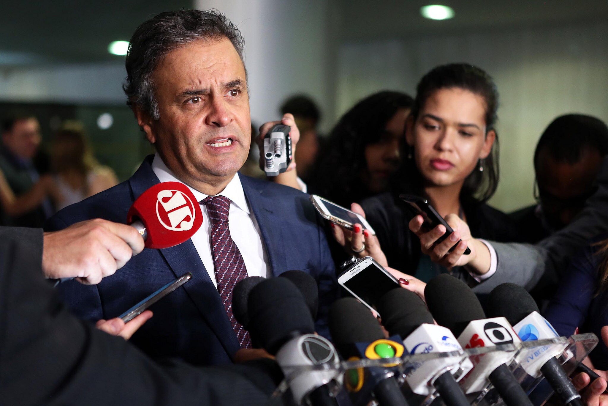 O senador Aécio Neves (PSDB-MG), que propôs mudar as sabatinas de indicados ao STF
