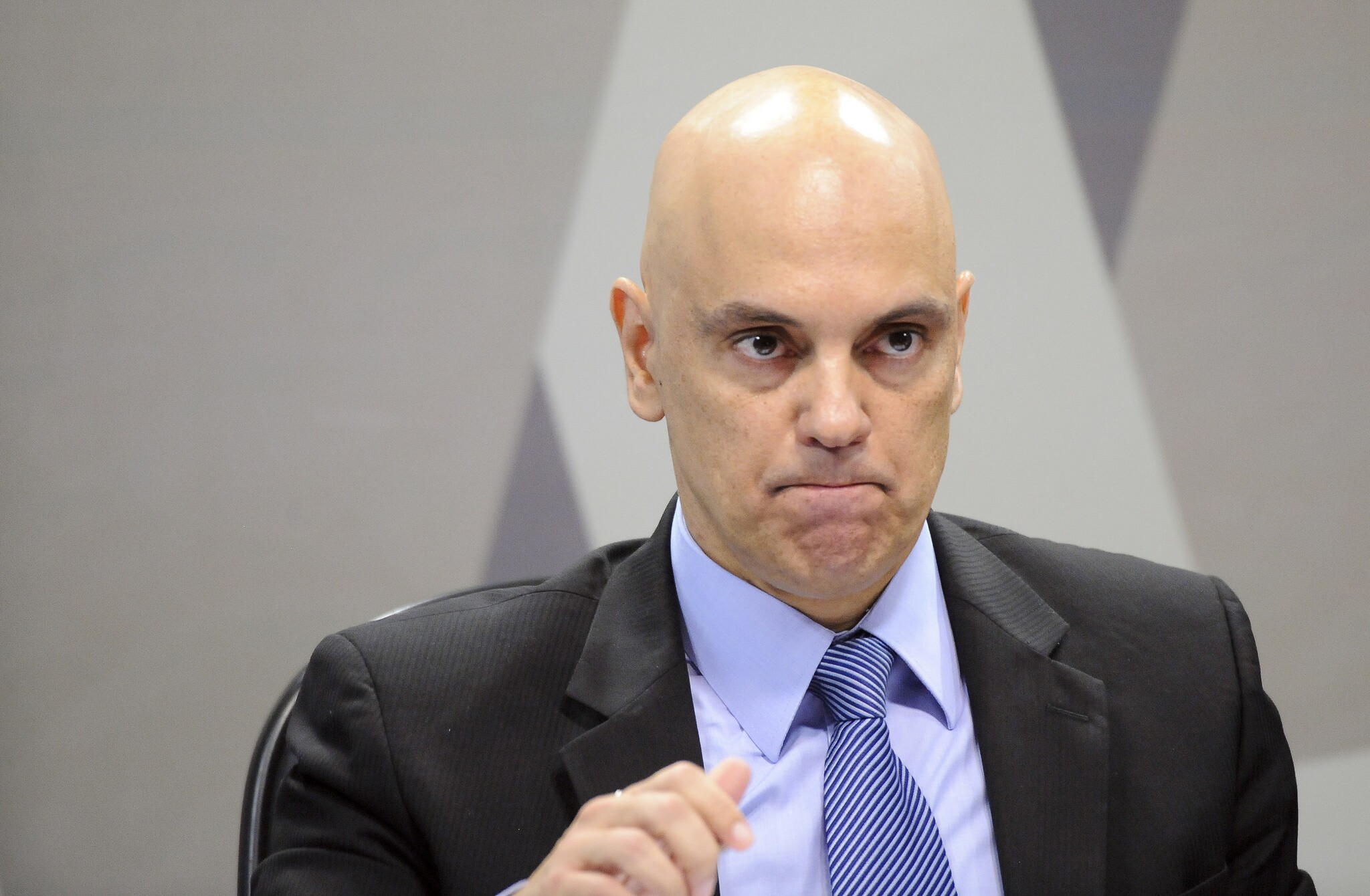 O ministro da Justiça licenciado, Alexandre de Moraes