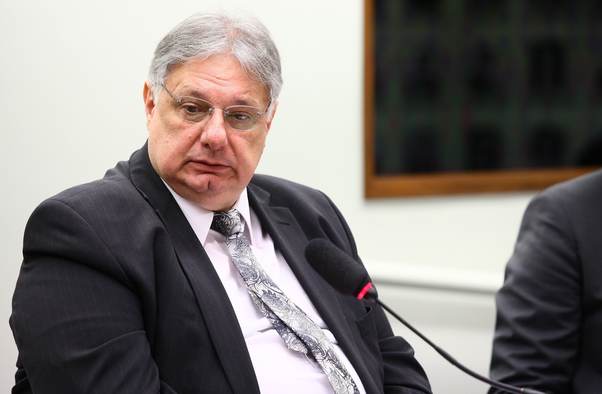 O deputado Moroni Torgan (DEM-CE), em audiência pública.