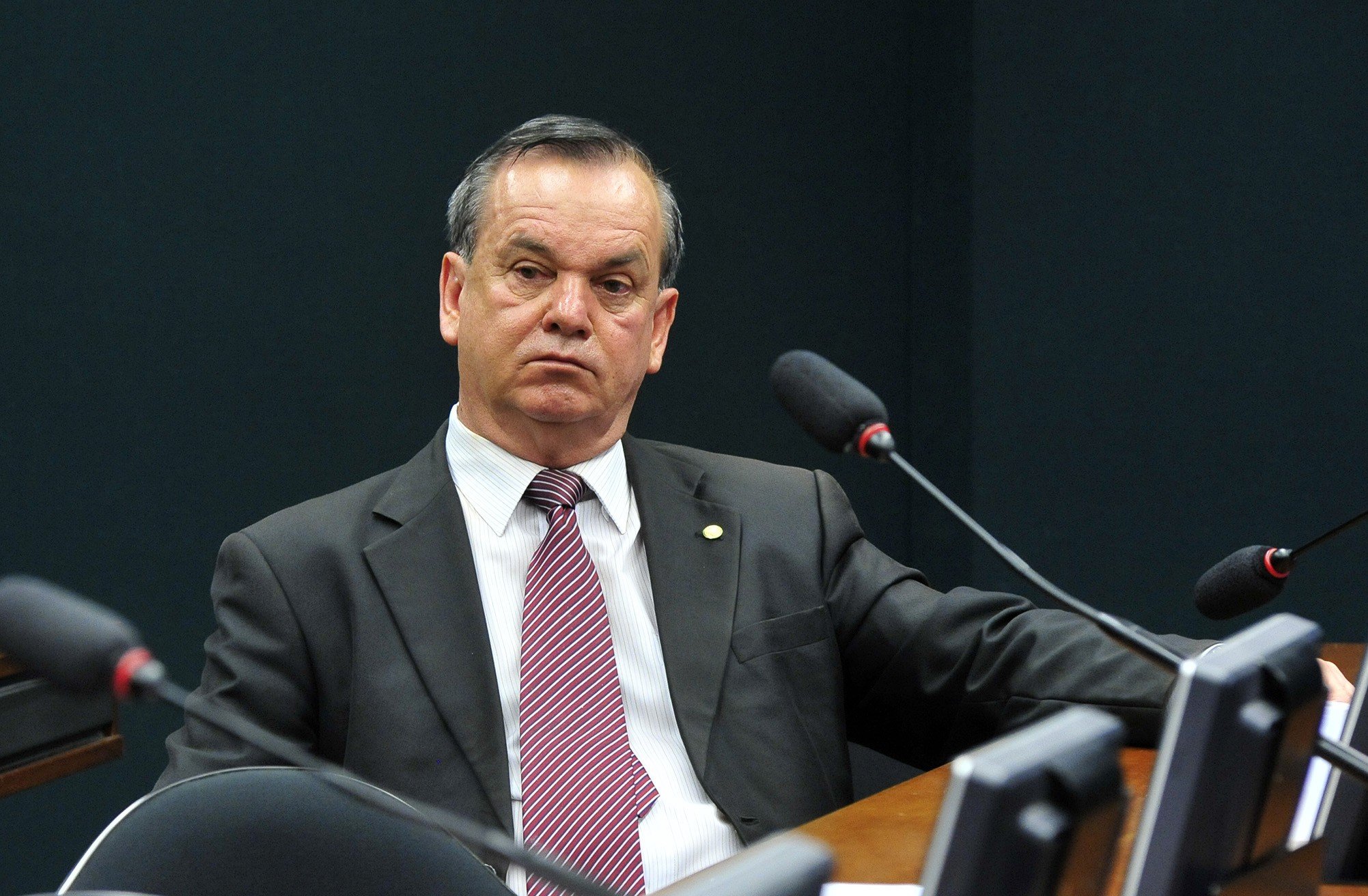O deputado federal Rogério Peninha Mendonça (PMDB-SC), no plenário da Câmara.