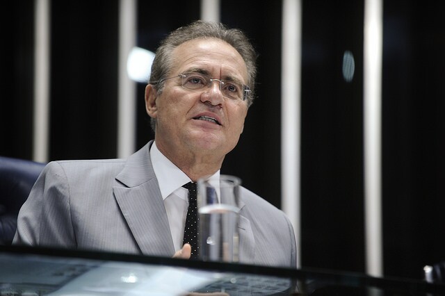O presidente do Congresso, Renan Calheiros (PMDB-AL), fez um balanço das atividades de 2015