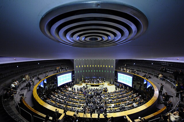 Plenário do Congresso Nacional, em 2015