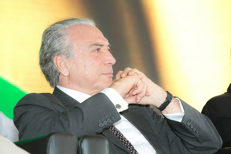 O vice-presidente Michel Temer (PMDB).