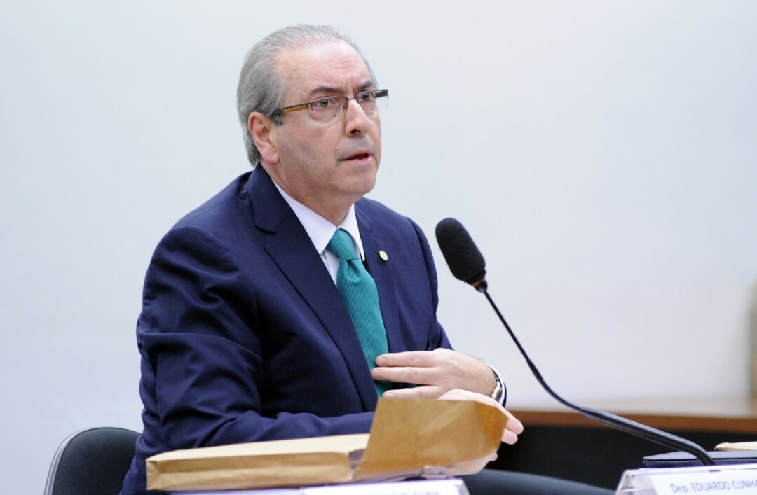 O deputado afastado, Eduardo Cunha (PMDB-RJ).