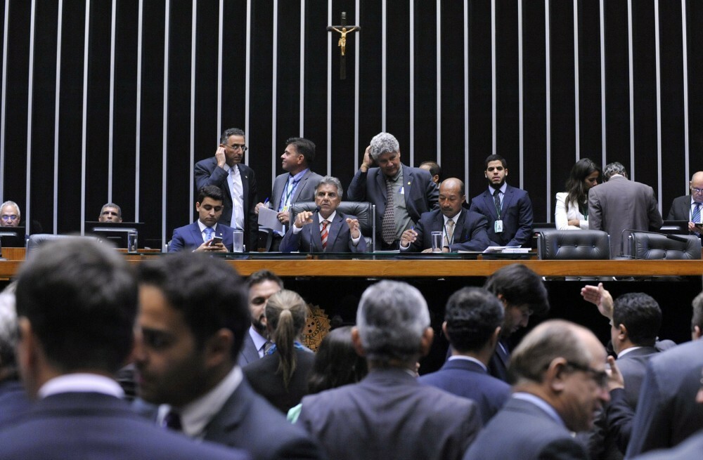 Sessão do plenário da Câmara
