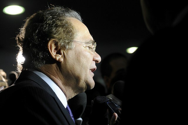 O presidente do Senado, Renan Calheiros (PMDB-AL)