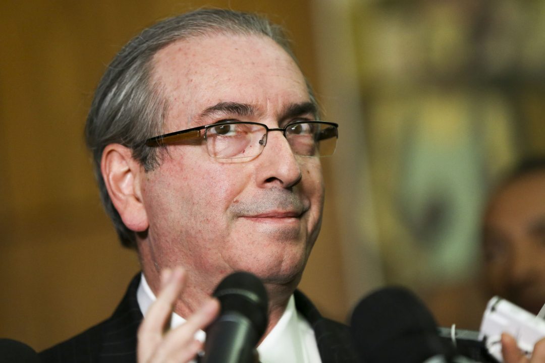 O deputado afastado Eduardo Cunha (PMDB-RJ), que renunciou à presidência da Câmara.