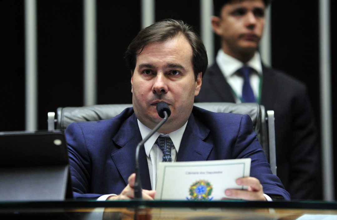 O presidente da Câmara, deputado Rodrigo Maia (DEM-RJ)