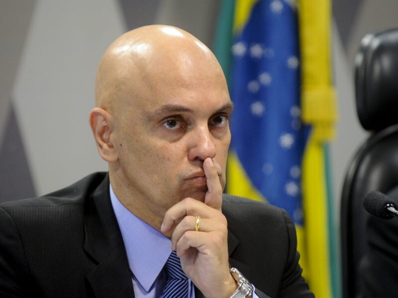O ministro da Justiça licenciado, Alexandre de Moraes, indicado ao STF