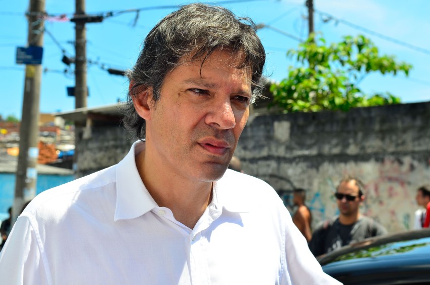 O prefeito Fernando Haddad (PT), que elogiou o programa De Braços Abertos