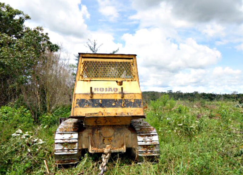 Desmatamento em área da Amazônia em 2011