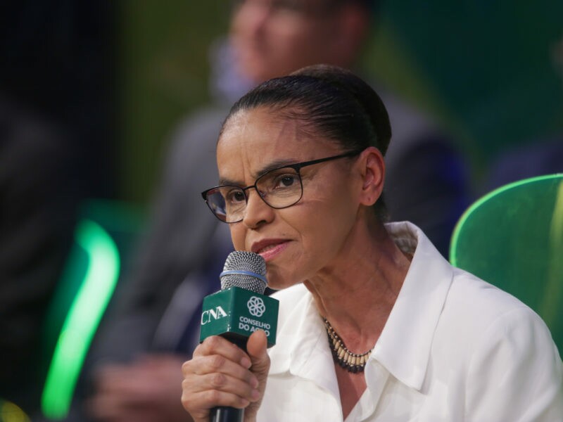Marina Silva participa de evento da CNA, em agosto de 2018: não há estudos que confirmem dado citado pela candidata