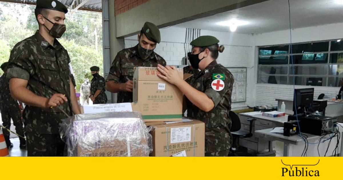 Ministério da Saúde pediu a Exército envio de cloroquina para todo o Brasil com emergência