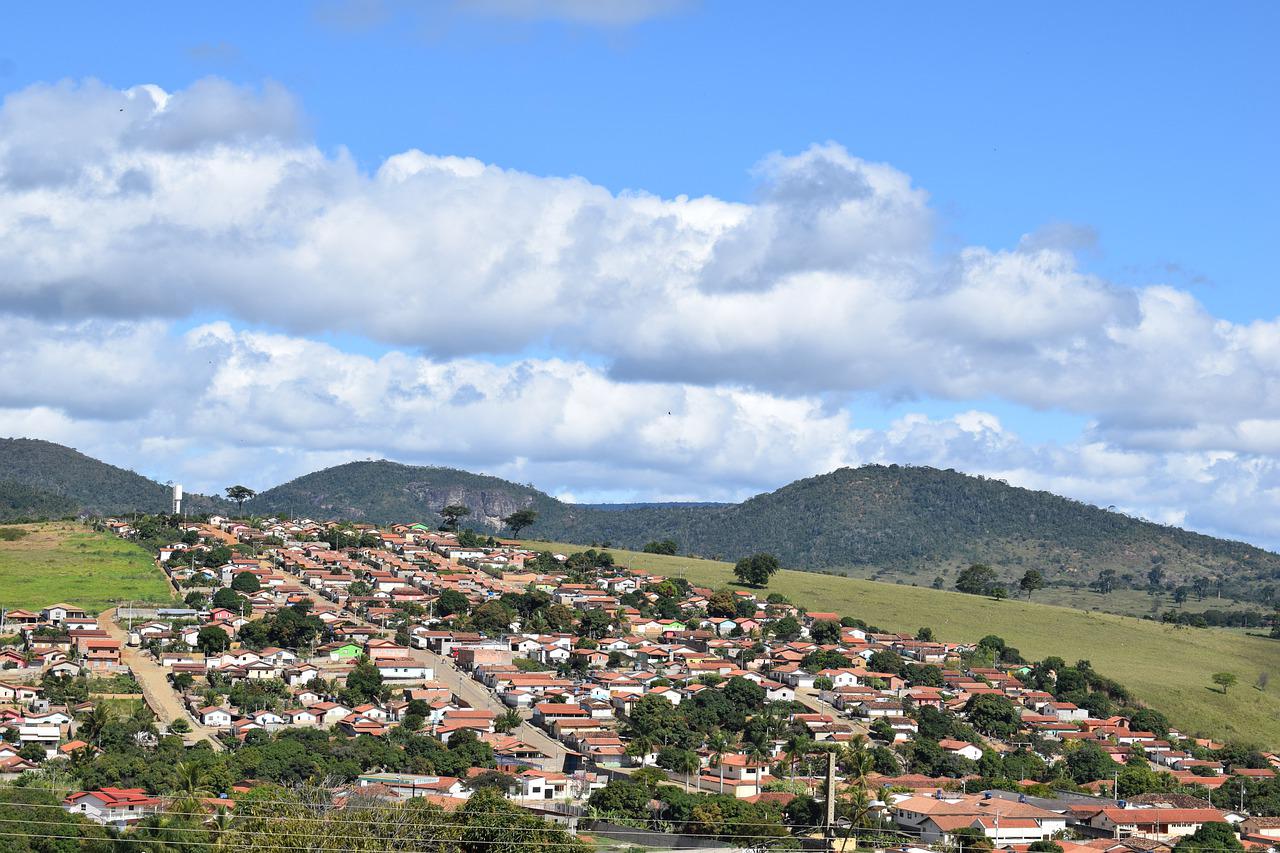 Imagem aérea do Vale do Jequitinhonha, Minas Gerais.