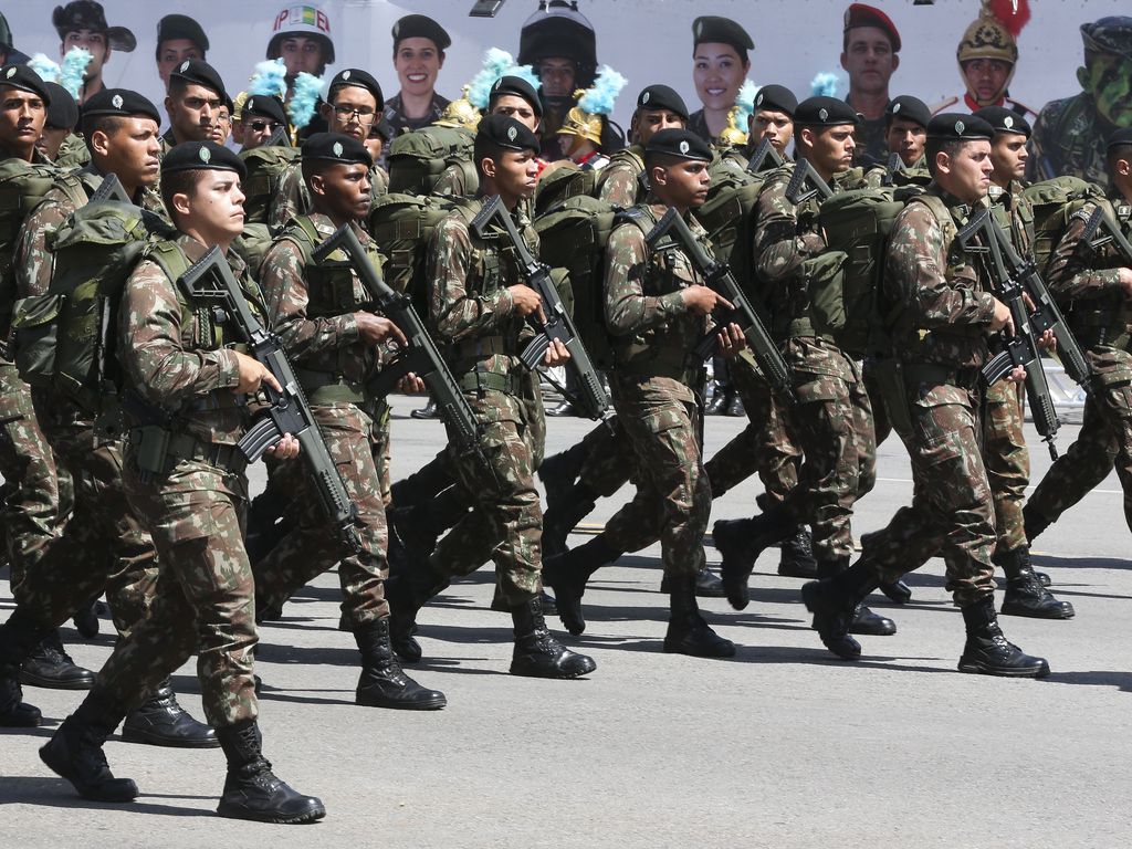 Cerimônia comemorativa do Dia do Exército