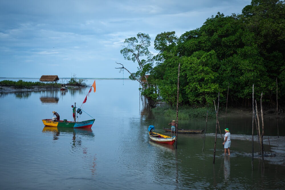 A pesca é uma atividade central na região Amazônica, impactando moradores e o meio ambiente