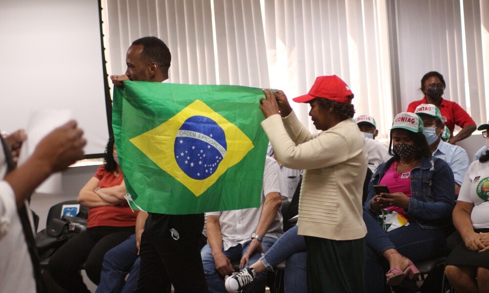 Lançamento da campanha “Contra a Violência no Campo: Em Defesa dos Povos do Campo, das Águas e das Florestas” no auditório do Conselho Nacional dos Direitos Humanos (CNDH), em Brasília (DF)