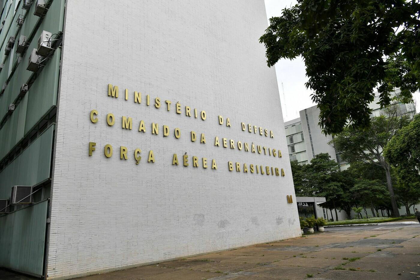 Fachada do Ministério da Defesa em Brasília