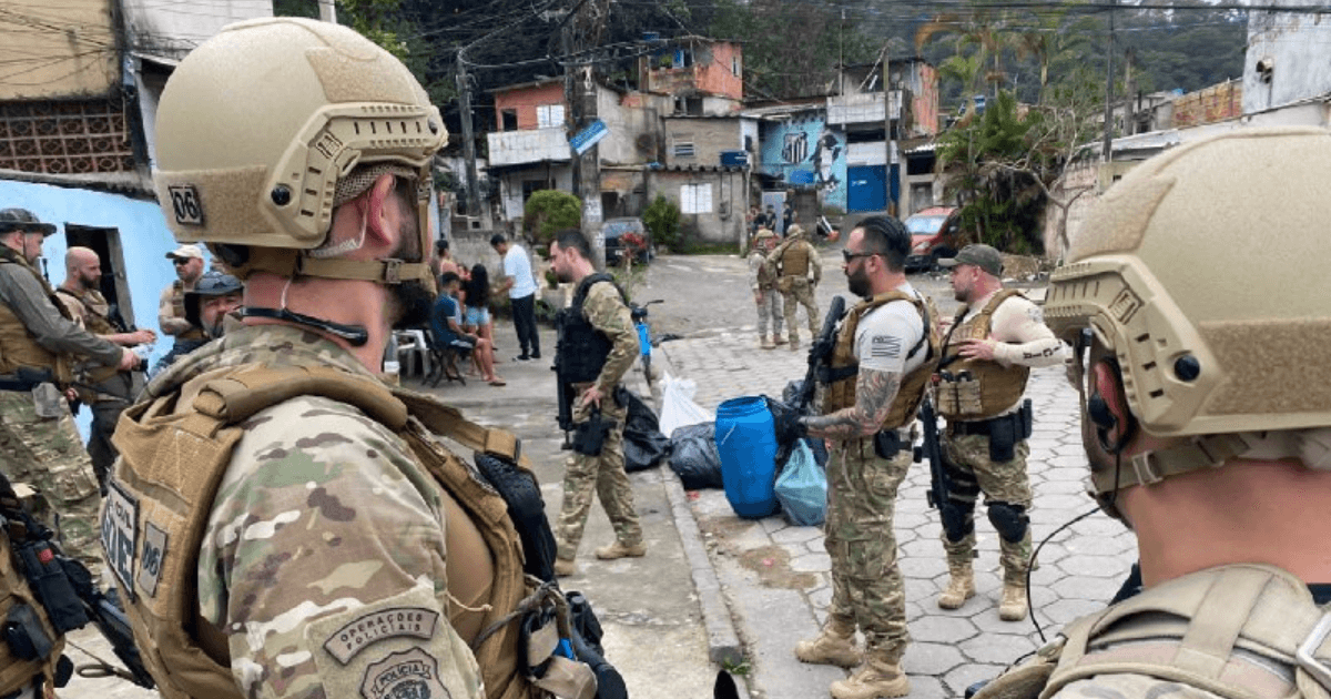 Operação Escudo, na Baixada Santista