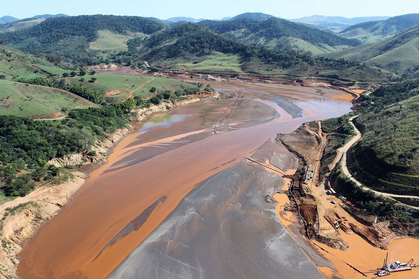 Hidrelétrica Risoleta Neves, do Consórcio Candonga (Vale e Cemig)