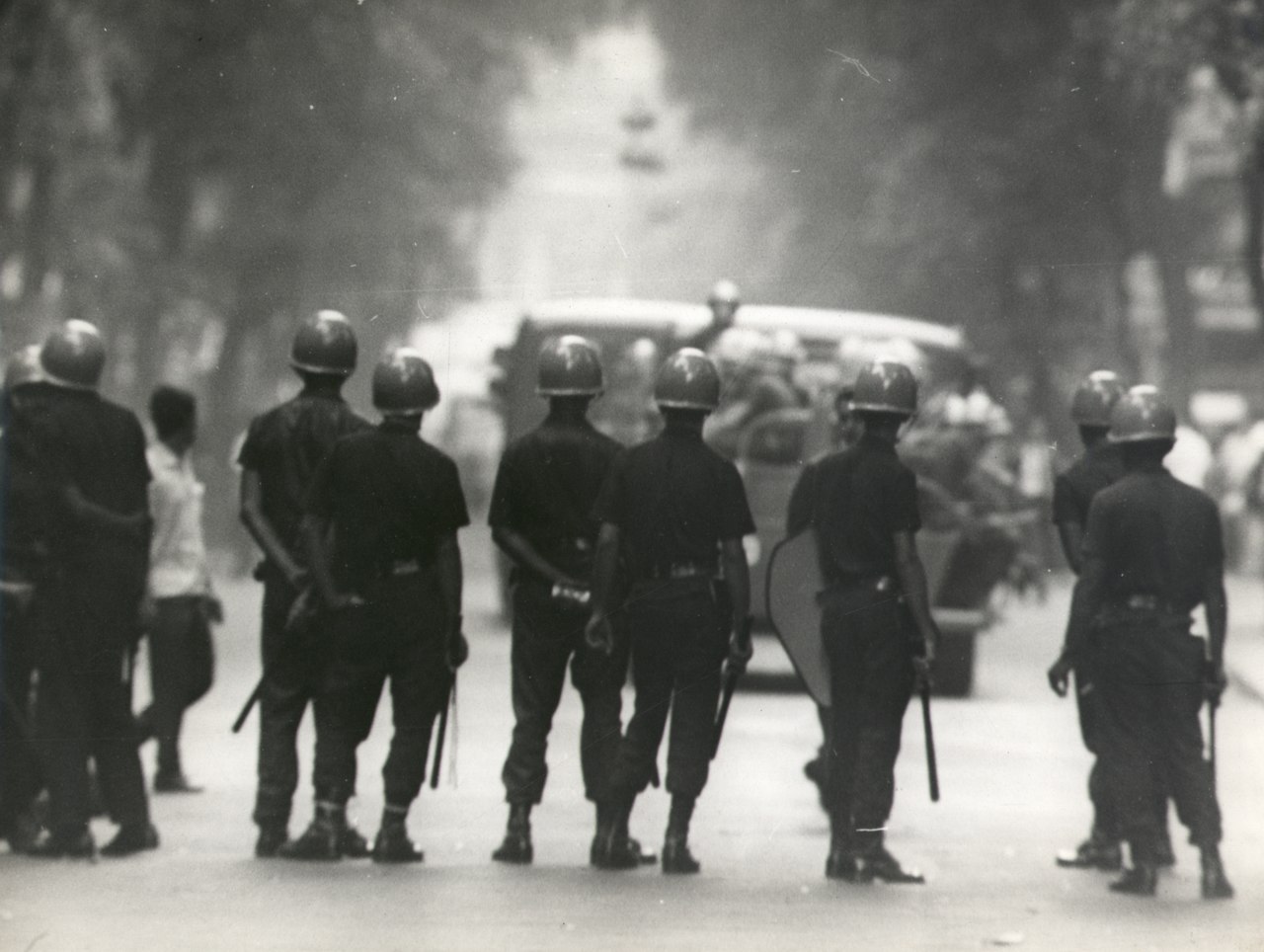 Manifestação estudantil contra a Ditadura Militar em 21 de junho de 1968