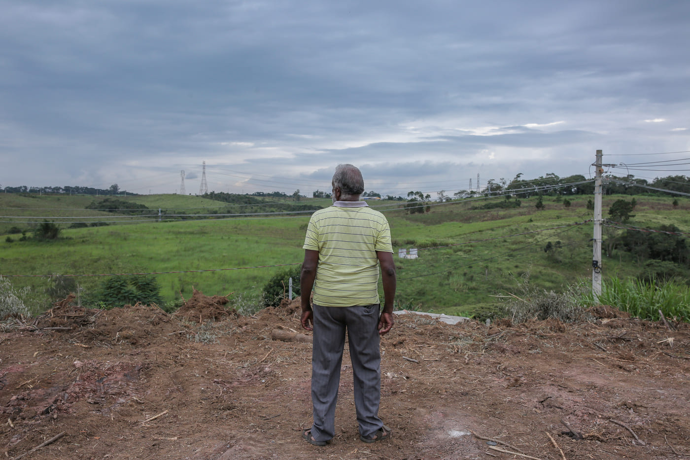 Quilombola olha território em disputa em São Roque