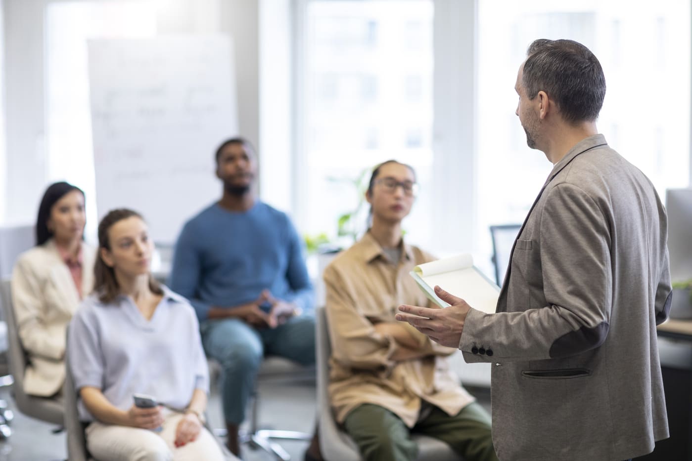 Imagem mostra processo de coaching