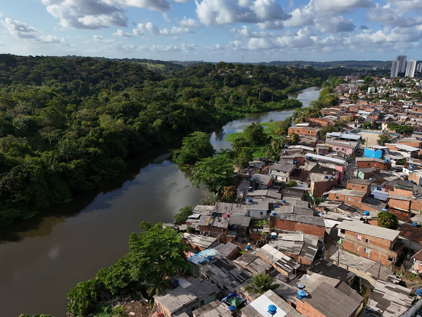 Imagem aérea de Recife, Pernambuco