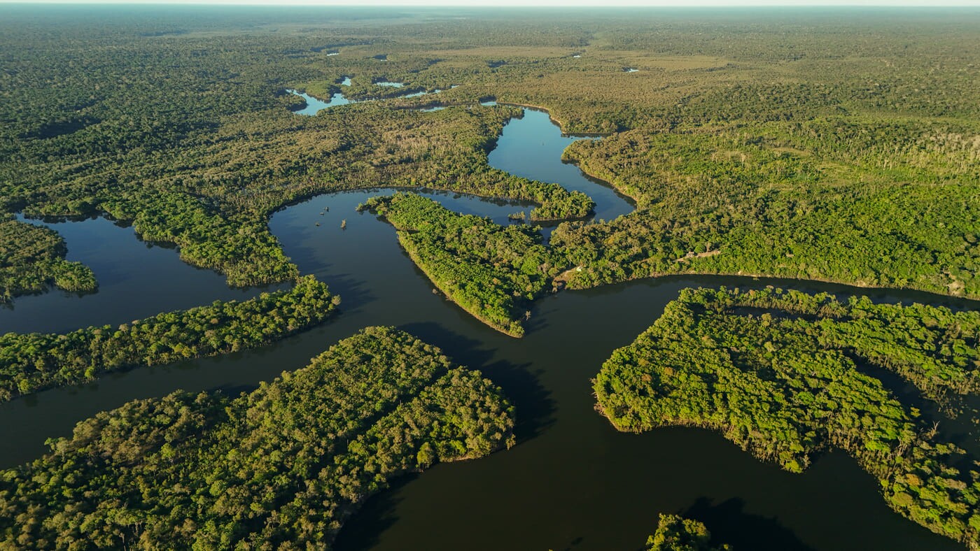 Margens do rio Ipixuna, no sul do Amazonas, onde vivem os indígenas Parintintin