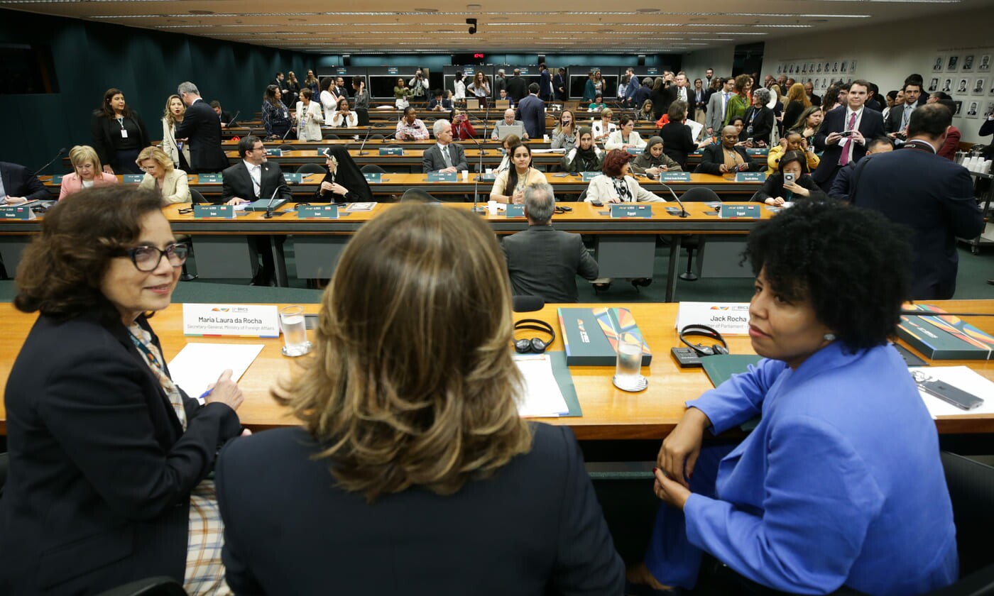 Brasília (DF), 03/06/2025 - 11º Fórum Parlamentar do BRICS no Congresso Nacional. (Reunião de mulheres)