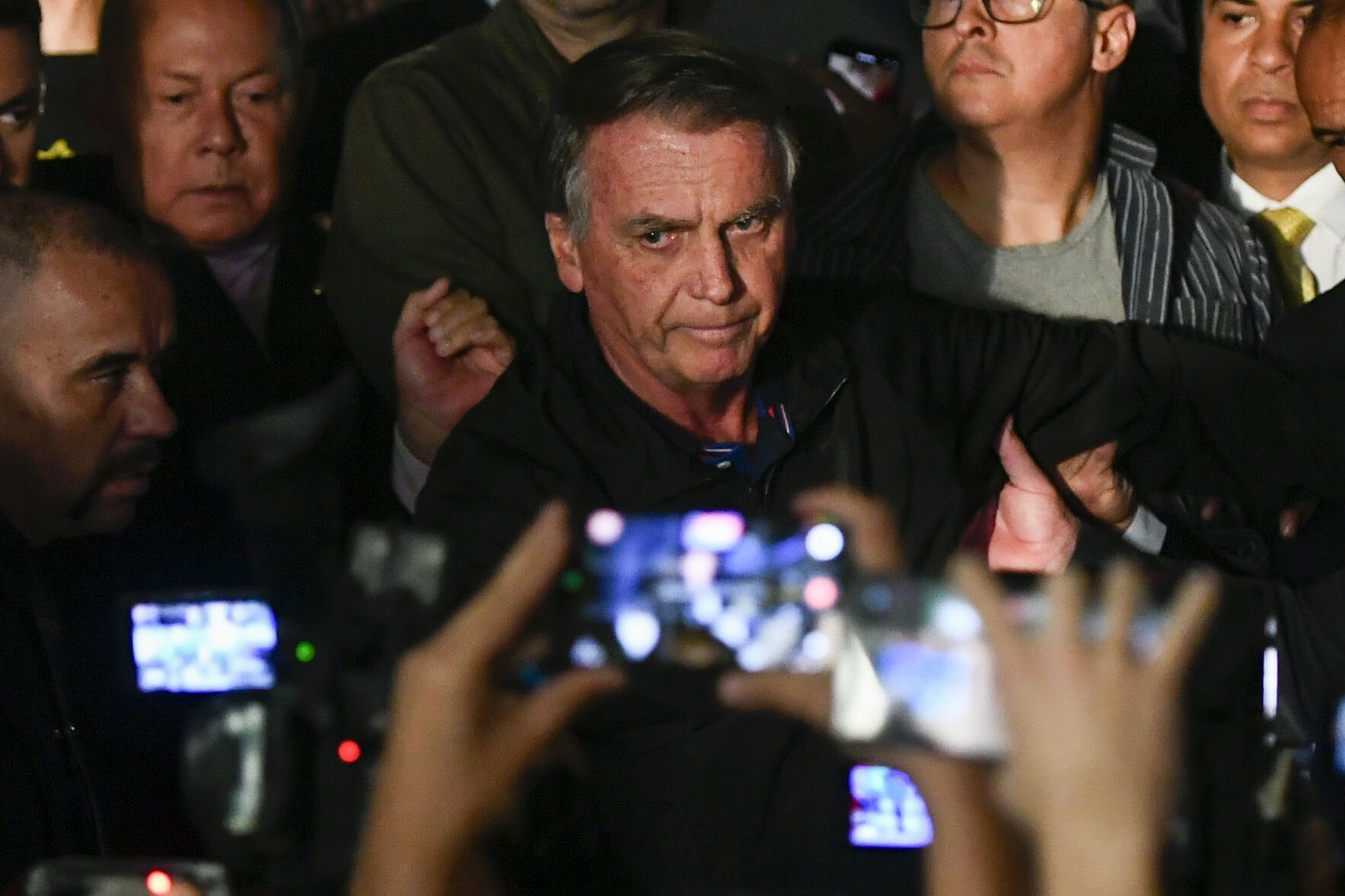 Ex-presidente, Jair Bolsonaro visita o Congresso Nacional em julho antes de ter a prisão preventiva decretada pelo ministro Alexandre de Moraes