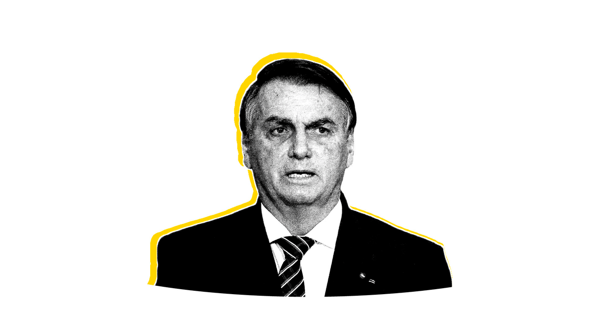 GIF com frases de Jair Bolsonaro sobre a pandemia de covid-19