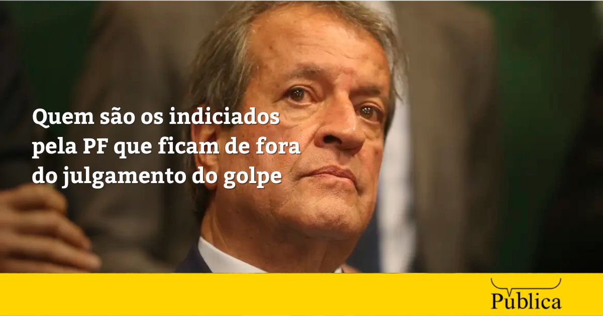 Quem são os indiciados pela PF que ficam de fora do julgamento do golpe