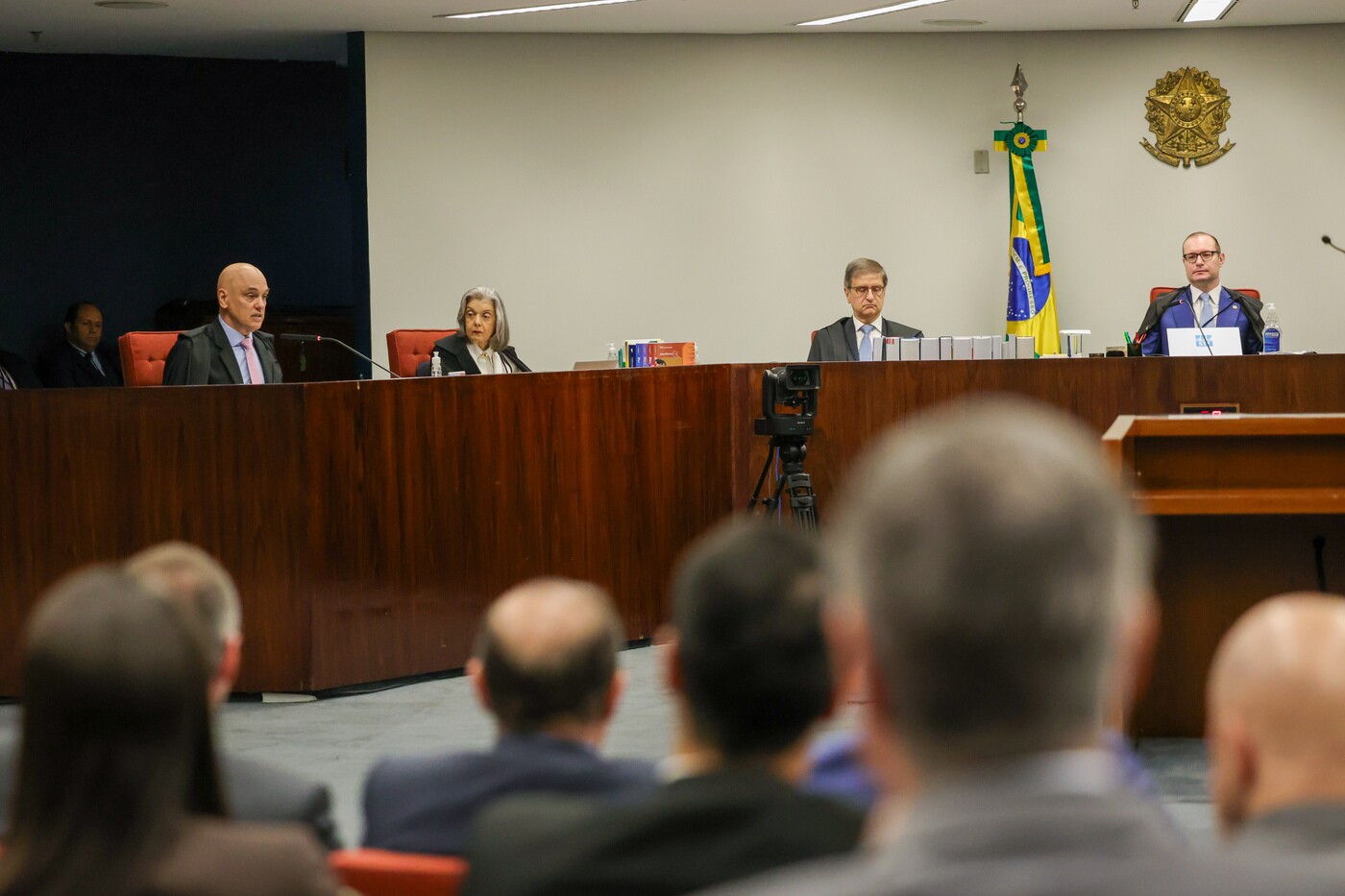 Brasília (DF) 09/09/2025 - O Supremo Tribunal Federal (STF) retoma o julgamento dos réus do Núcleo 1 da trama golpista