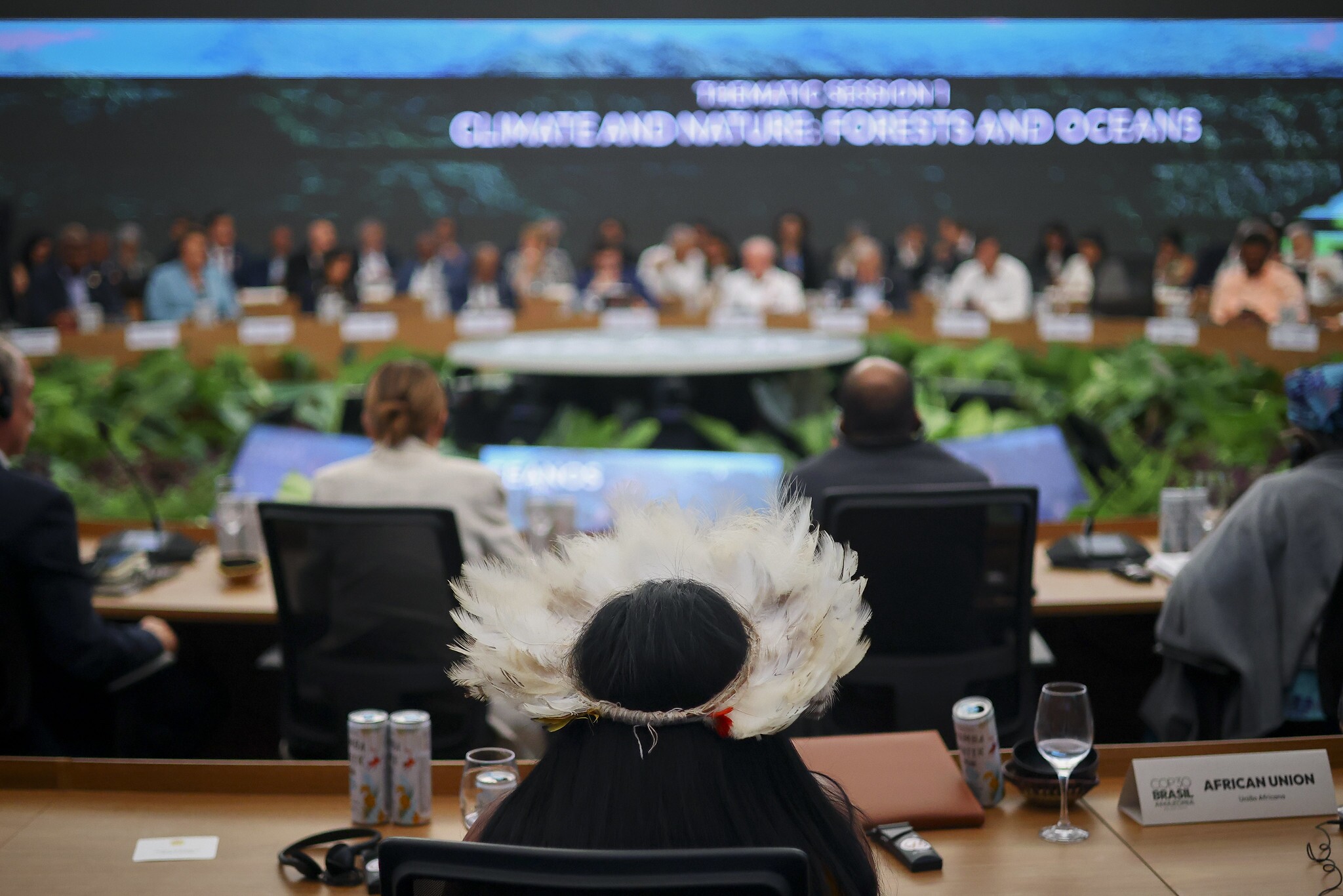 Sessão Plenária Geral dos Líderes Conferência das Nações Unidas sobre Mudanças Climáticas COP30