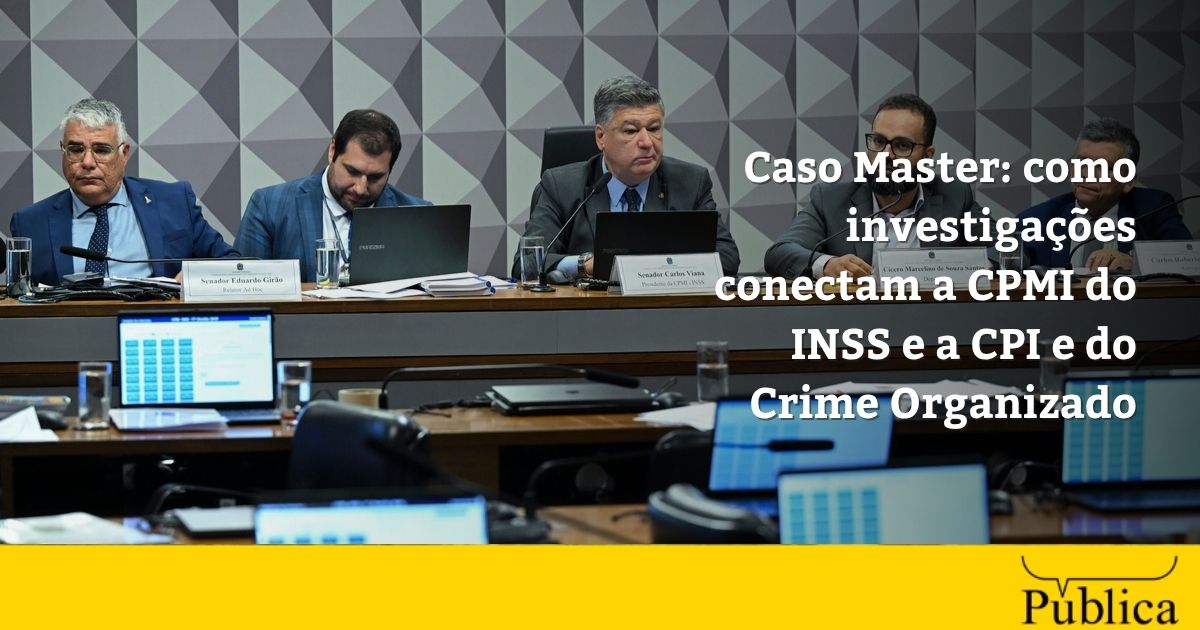 como CPMI do INSS e CPI do Crime Organizado se conectam