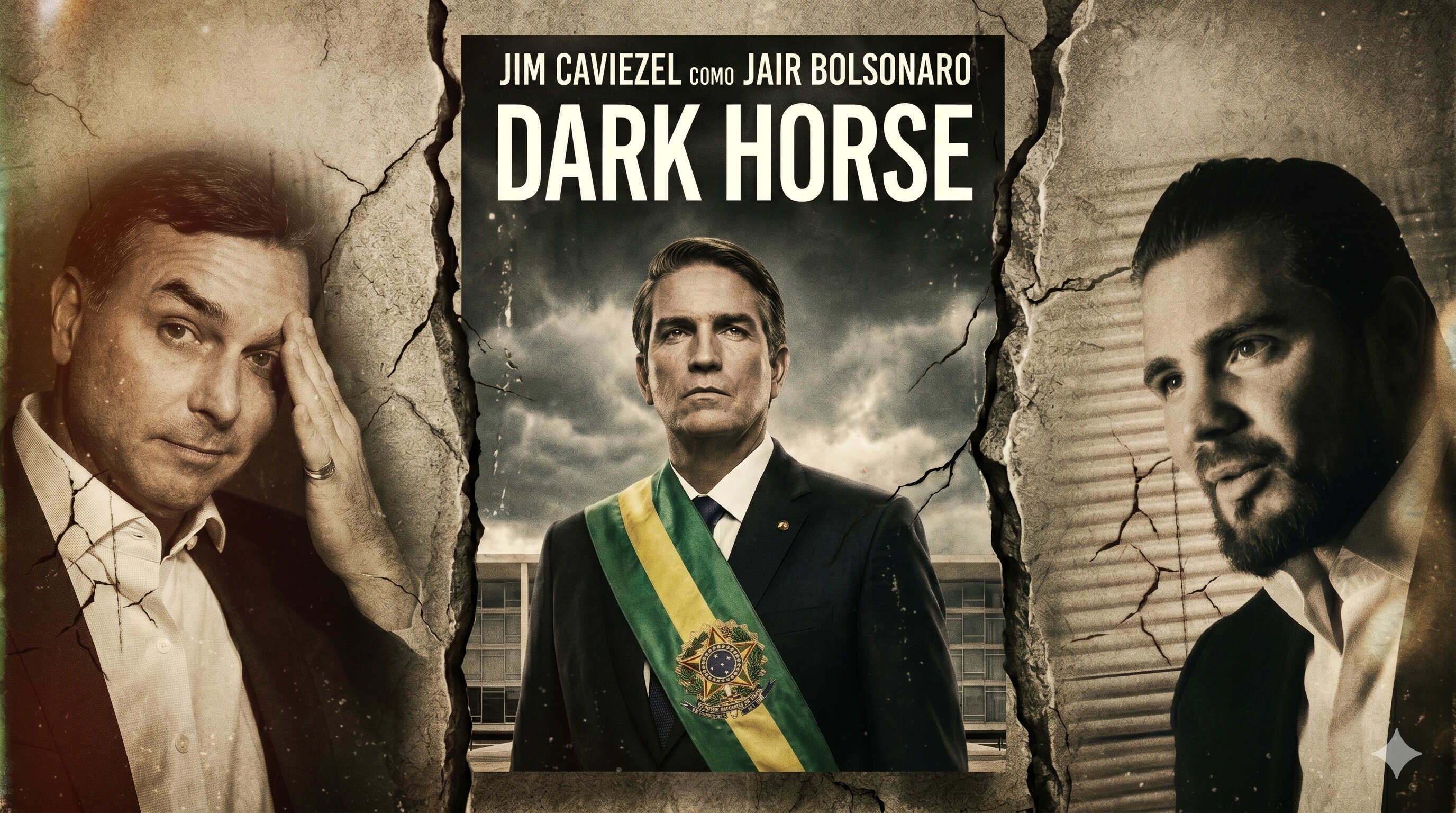 Flávio Bolsonaro, Vorcaro, Master: o escândalo do filme Dark Horse Azarão