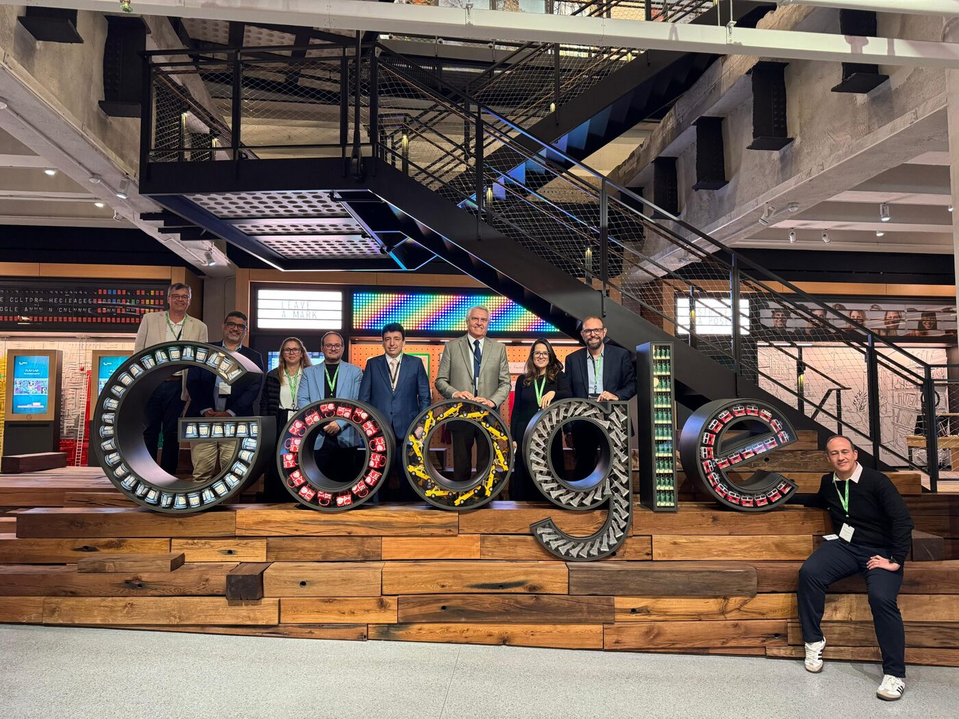 Governador de Goiás Ronaldo Caiado no escritório do Google em Nova York
