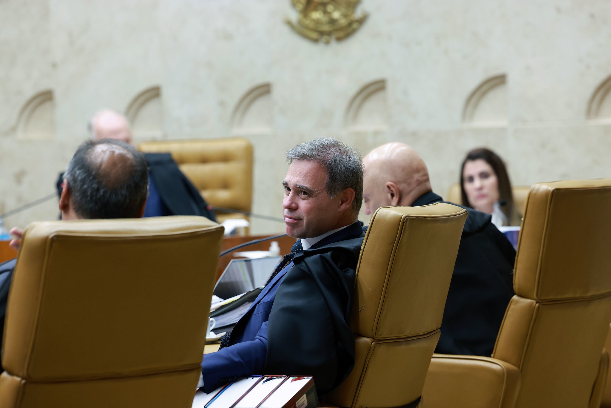 Sessão plenária do STF.