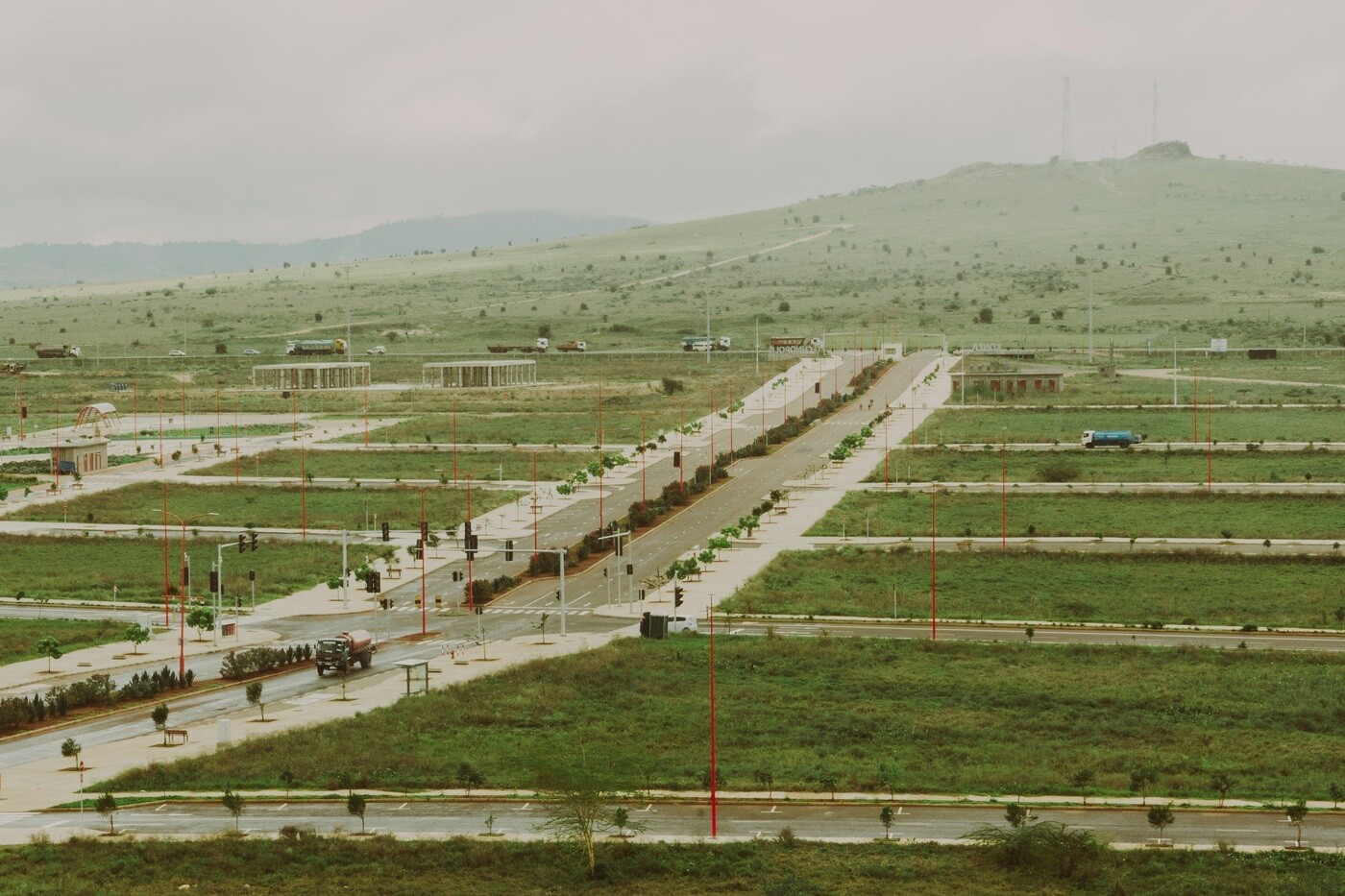 Imagem mostra Konza Technopolis (também conhecido como Silicon Savannah), uma cidade inteligente e Zona Econômica Especial (ZEZ) em desenvolvimento no Quênia